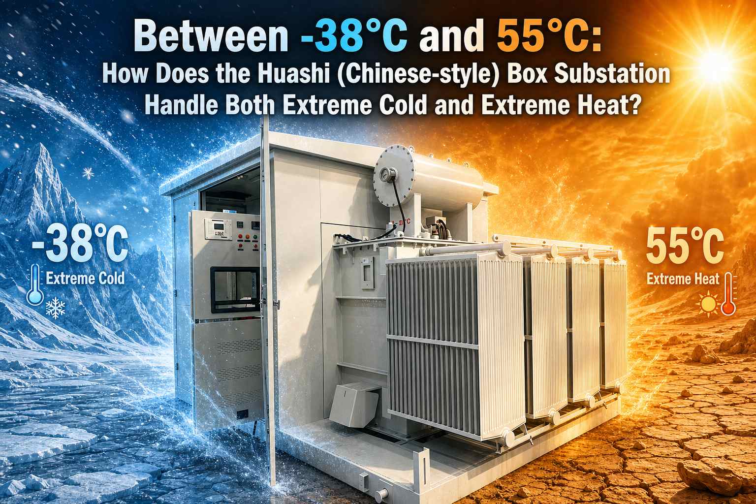 -38 °C kuni 55 °C: kuidas töötab Huashi (hiina stiilis) kastialajaam